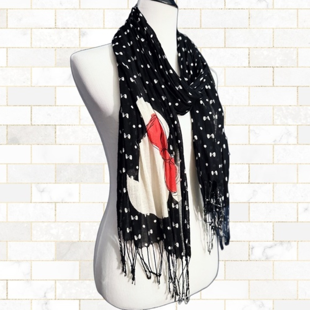 Minnie Mouse Lightweight Official Disney Parks Scarf